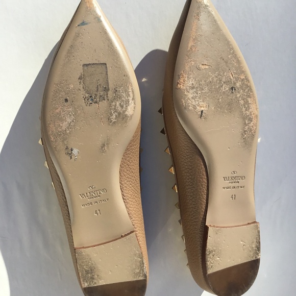Valentino Rock Stud Ballet Flats - Picture 7 of 7